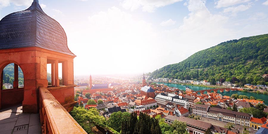 Spending time in historic Heidelberg