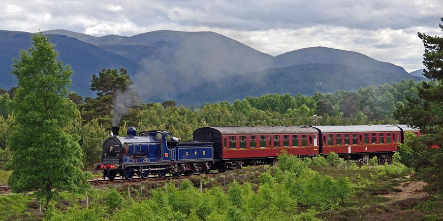 Riding the Strathspey Steam Railway