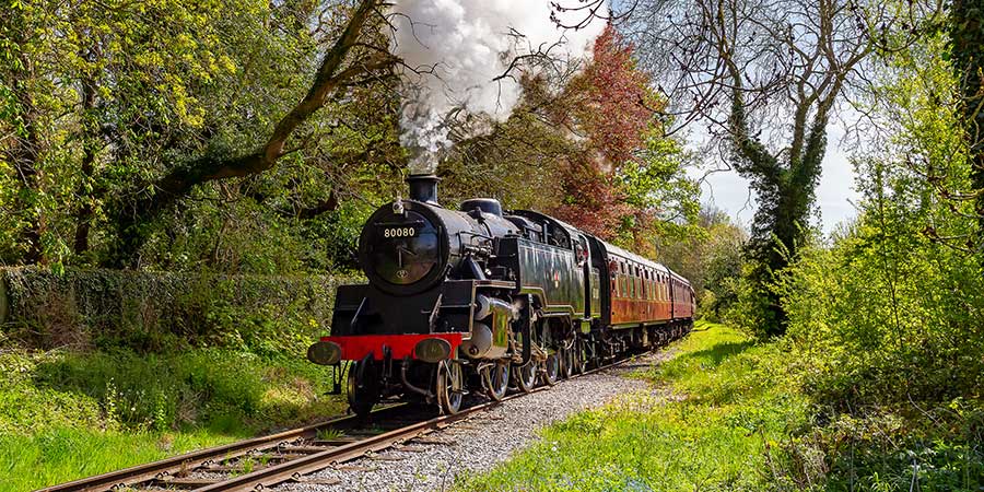 Riding the Ecclesbourne Valley Railway