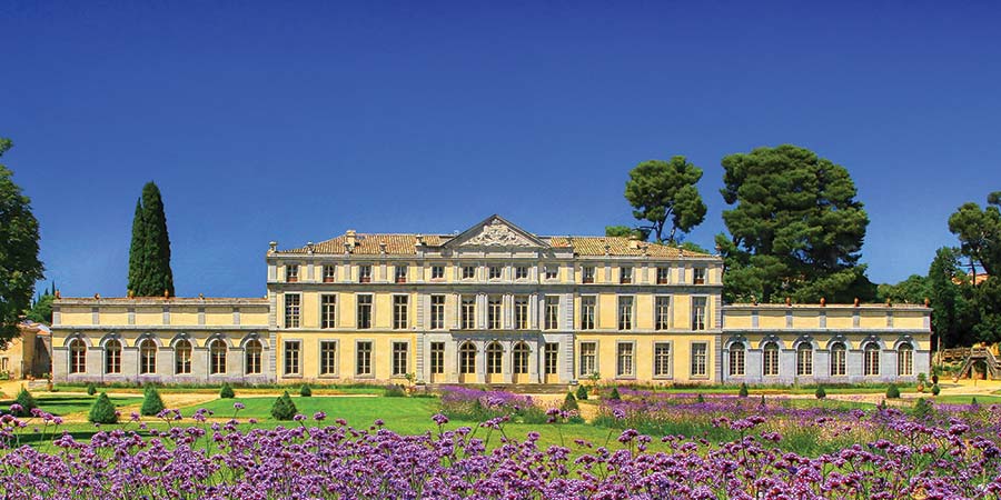 The 17th century Chateau de Pennautier located in the heart of Languedoc.