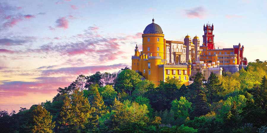 Marvelling at the grand palaces of Sintra